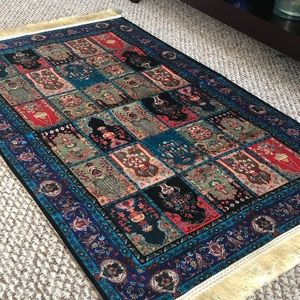 Handmade Silk Carpet “Union”